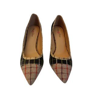 Penny Loves Kenny Plaid Pumps Size 12M
